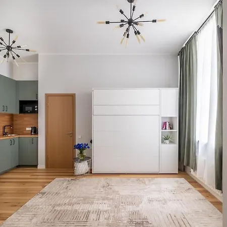 In The Center Opposite The Park. Apartamento *